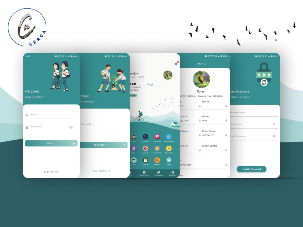 Cerca Student preview